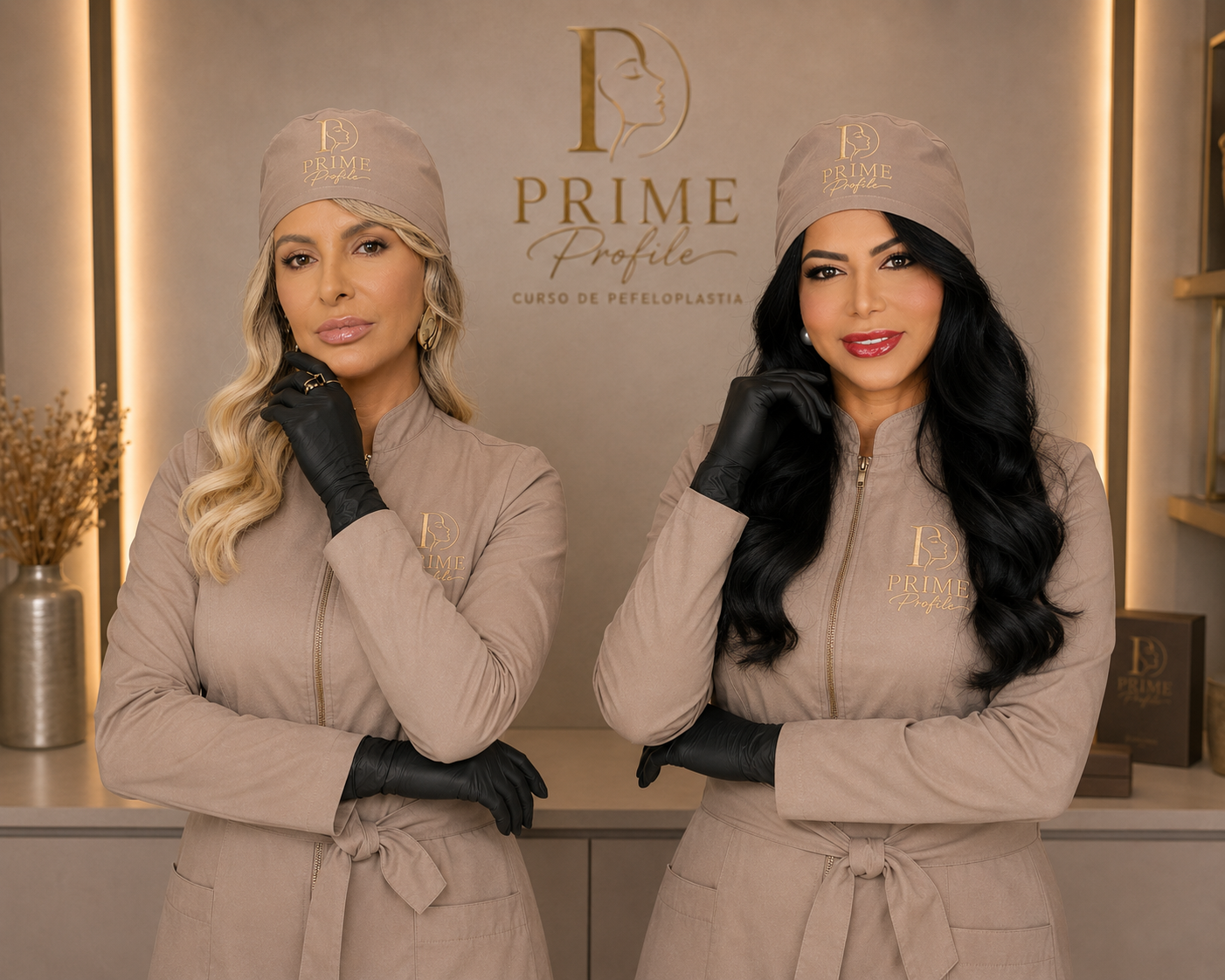 Luana Sampaio e Dra. Bárbara Paz