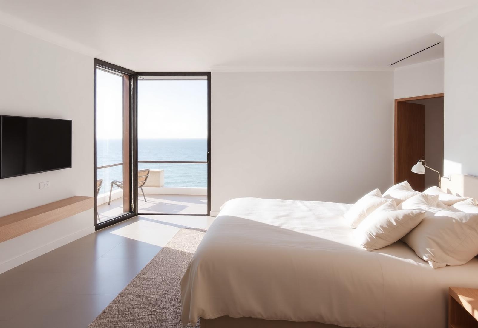 Apartamento em Recreio dos Bandeirantes — Apartamento frontal com suíte sobre o mar